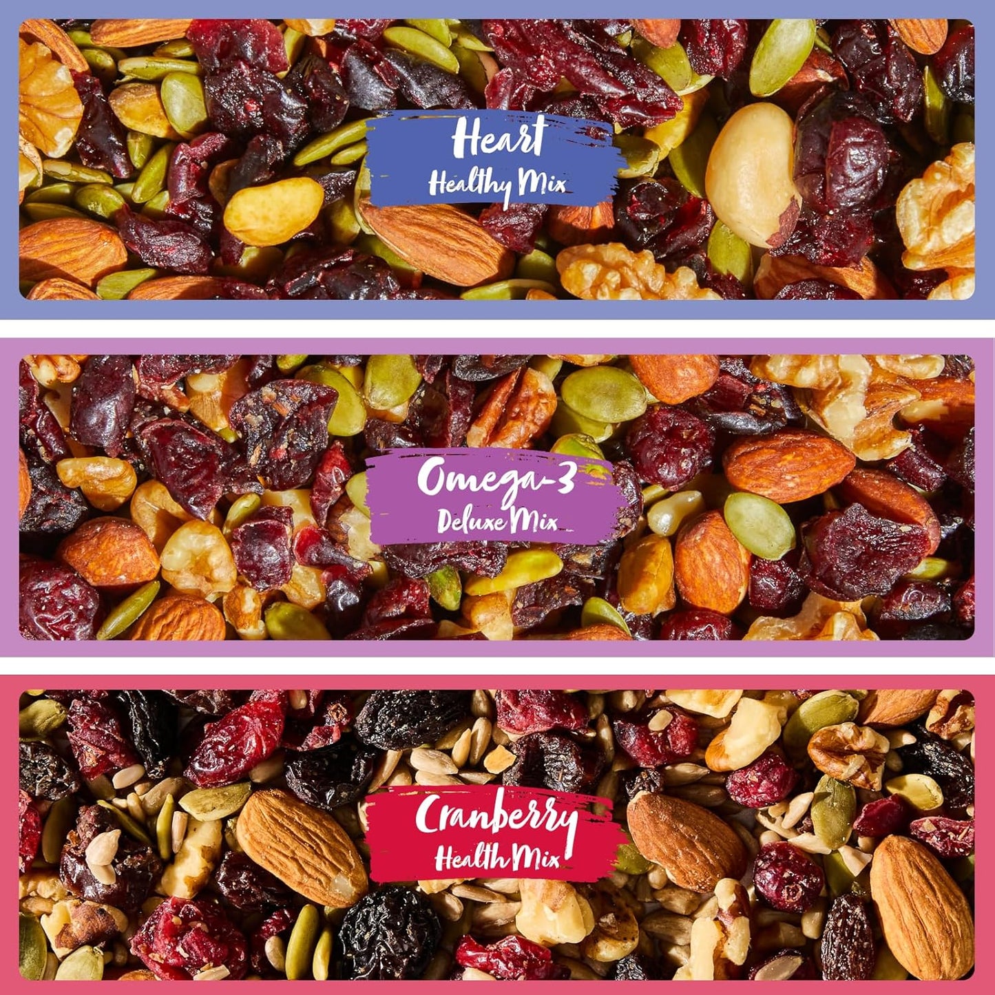 Organic Trail Mix Snack, Multi Pack 28.8 Oz - 24 Individual Servings (Pack of 3)